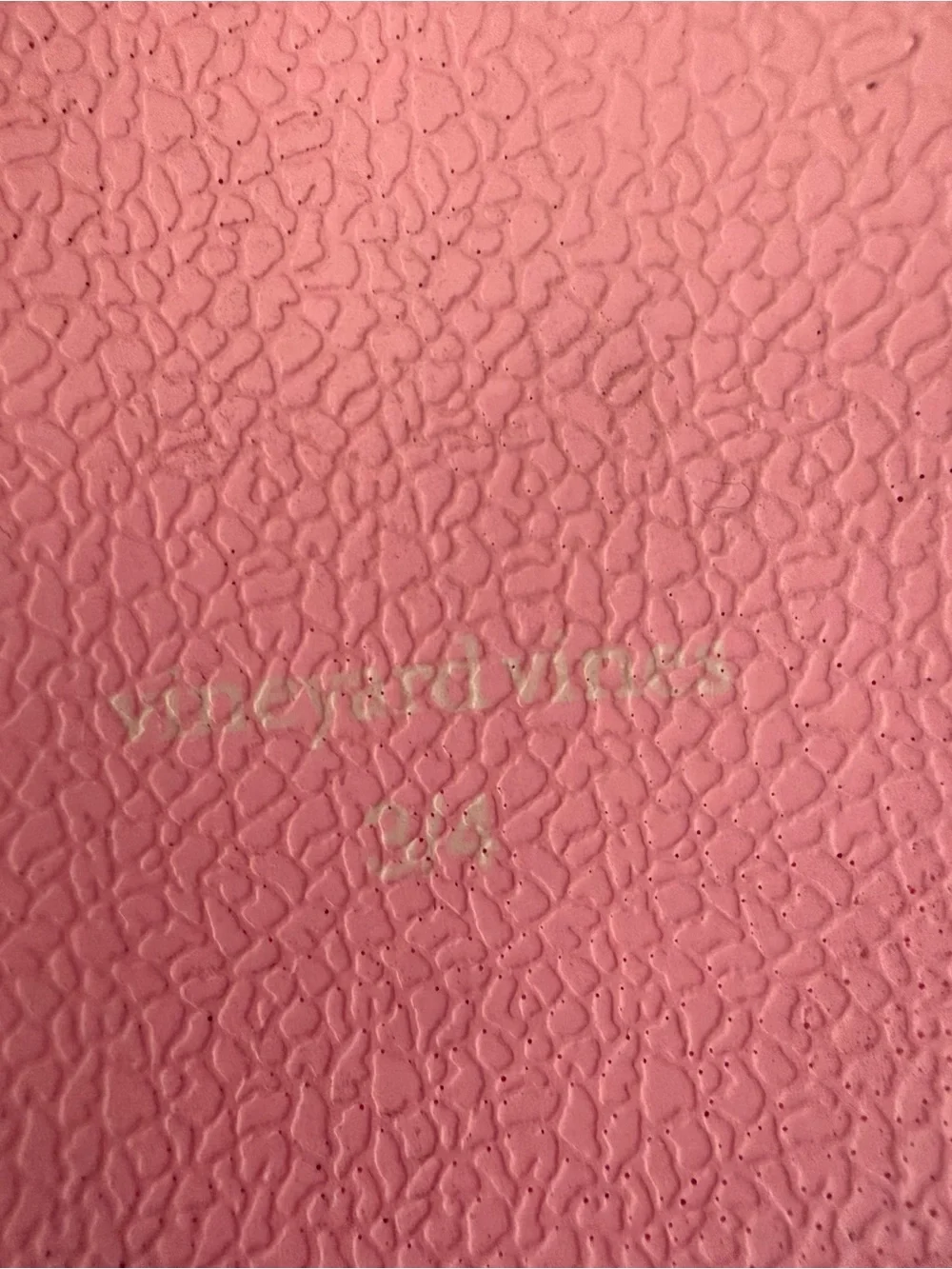 Vineyard Vines Pink Slide Sandals with White Whale Logo - Kids